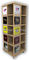 De houten Kabinetten van de de Winkelvertoning van de Vloer Roterende Kleding voor Kledingstukdetailhandels leverancier