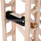 De beweegbare Stevige Houten Stevig/Duurzame Plank van de de Tribunewijn van de Wijnvertoning 4 Laag leverancier