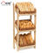 De kleinhandelsvloer die de Houten Tribune van de Broodvertoning voor Bakkerijopslag/Voedsel bevinden zich winkelt leverancier