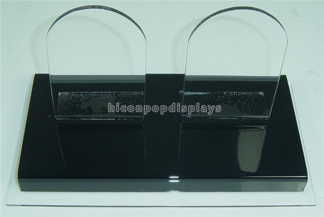 Toont de Transparante AcrylVitrine van de Desktopdouane voor Enige Golfhandschoen